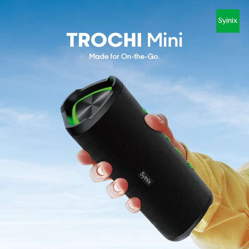 Syinix TROCHI Mini Bluetooth Speaker SYN-V13 – Portable Waterproof Wireless Speaker