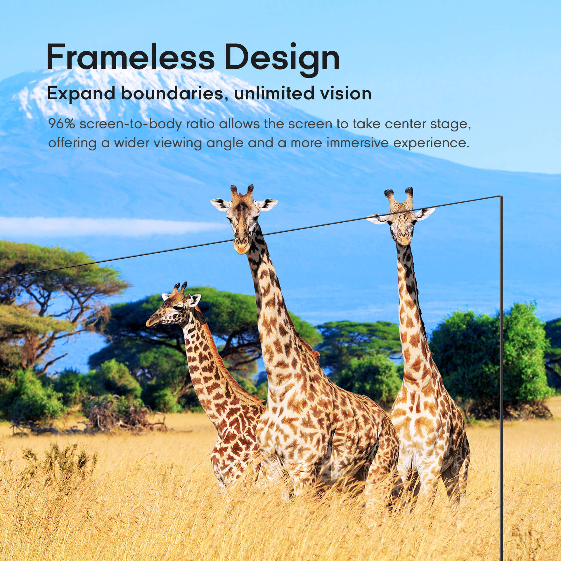 SYINIX 32'' FRAMELESS SMART TV 32S6X