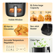 SYINIX AIR FRYER-SAIF75E