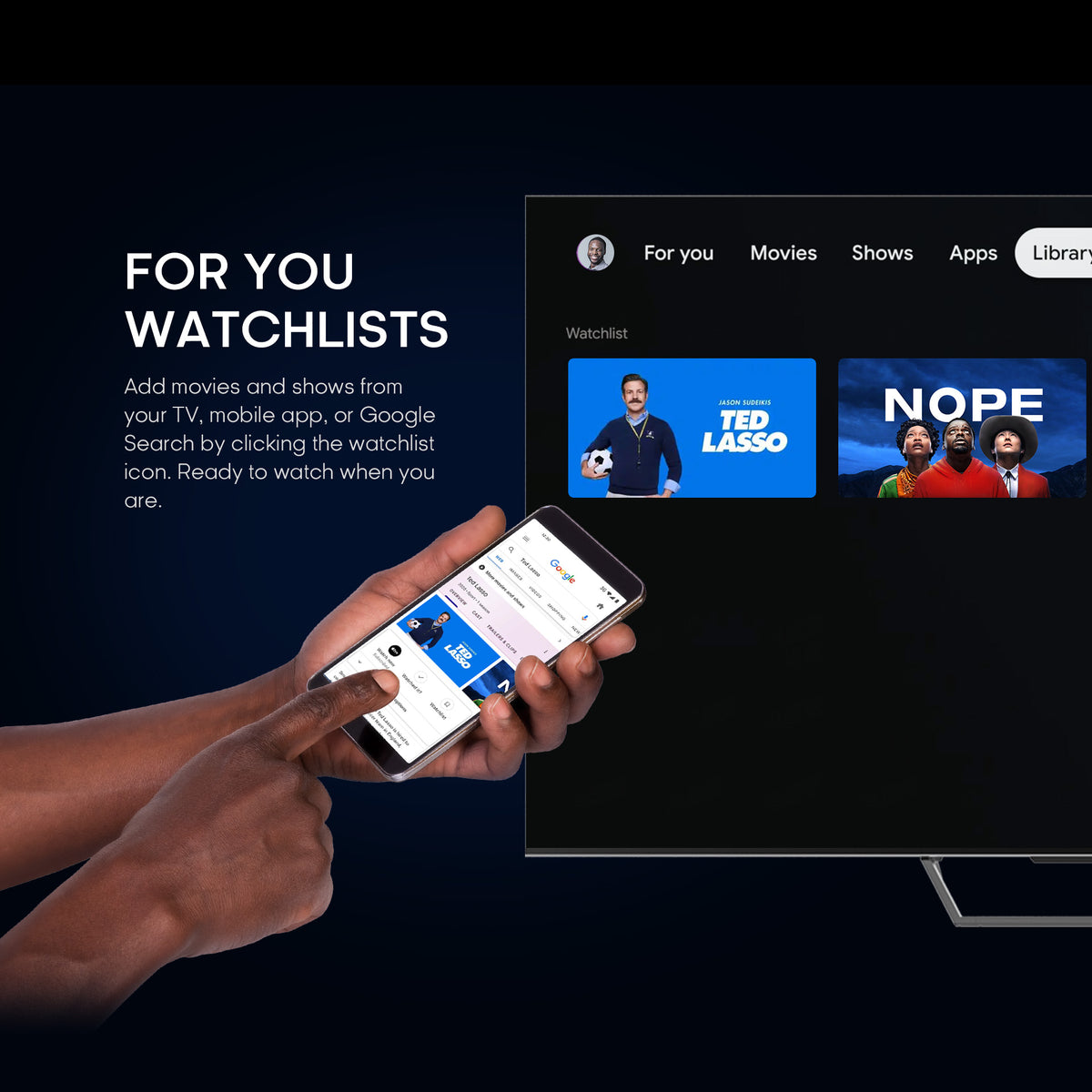 Syinix 55-Inch QLED 4K Frameless Google TV 55Q61H