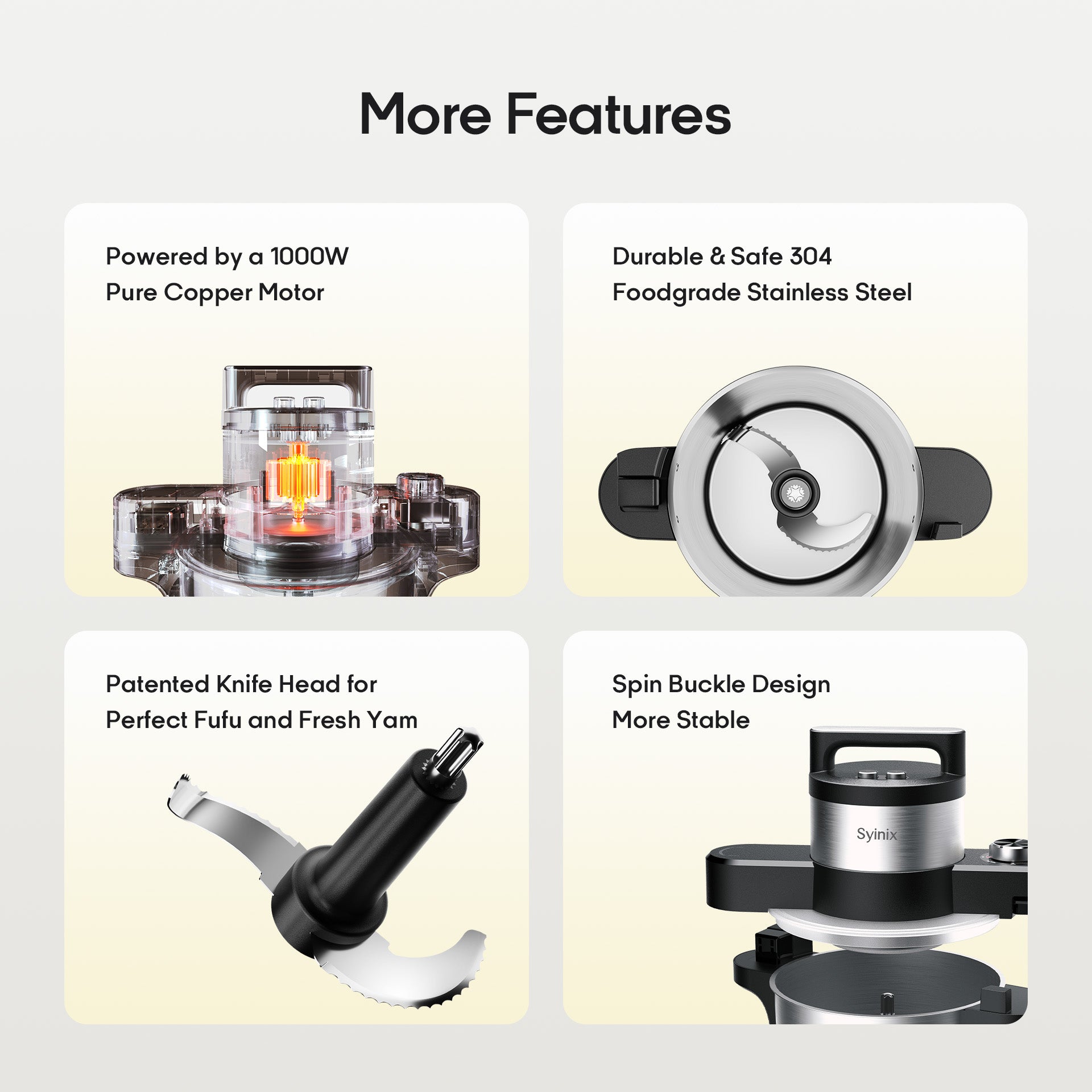 SYINIX ALL PURPOSED SWALLOW MAKER-ECO