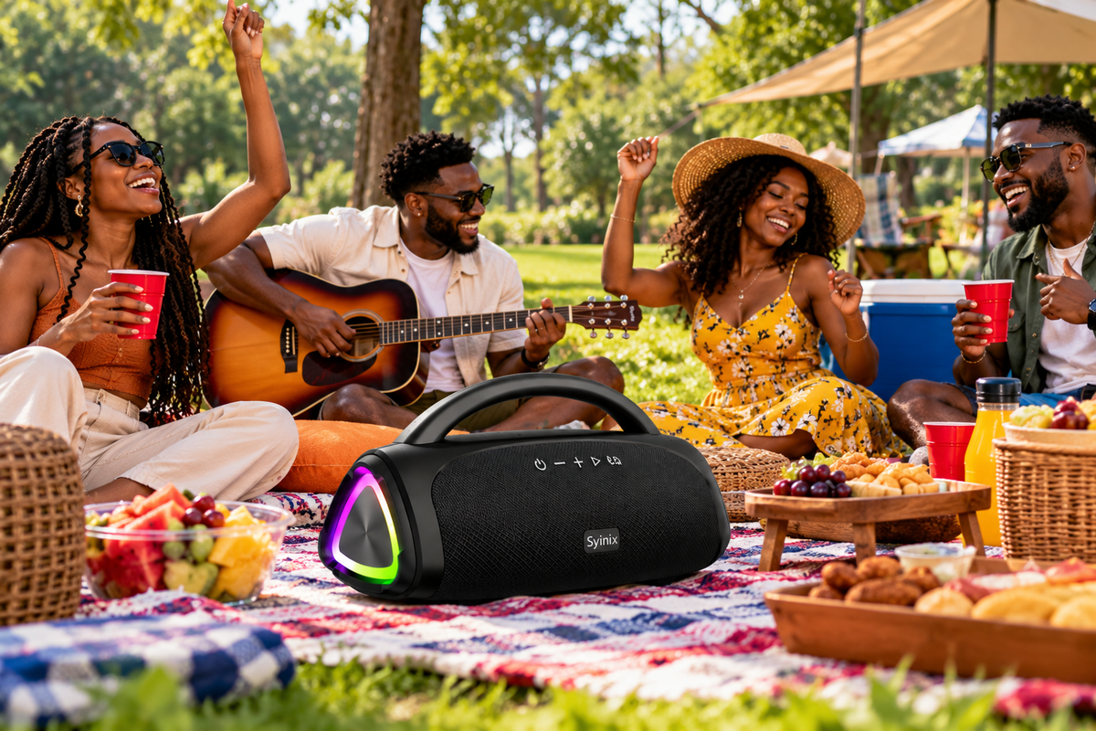 Portable Bluetooth Speaker in Ghana: Getting to Know the Syinix V60