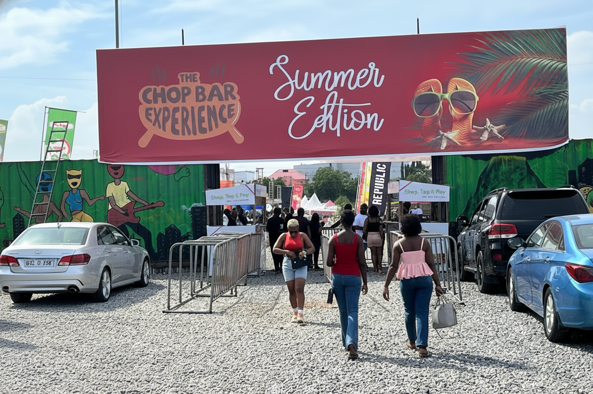 Syinix Lights Up the Chop Bar Experience: Celebrating Ghanaian Cuisine the Modern Way!