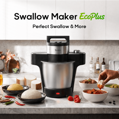 ALL PURPOSE SYINIX SWALLOW MAKER ECO PLUS 6L | AUTOMATIC  BANKU, & FUFU MACHINE