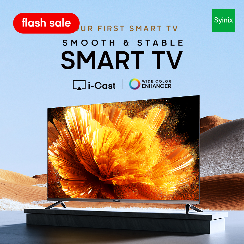 SYINIX 43'' FRAMELESS SMART TV 43S65