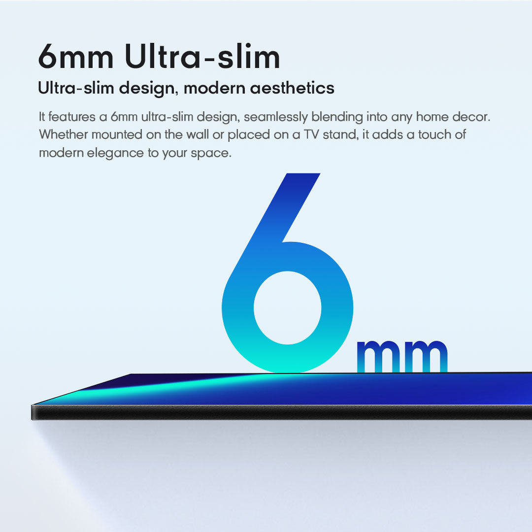 SYINIX 32'' FRAMELESS SMART TV 32S6X