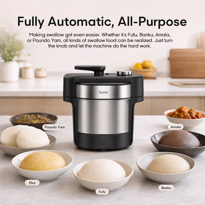 Syinix Swallow Maker PRO | 45-Min Fast Cook Fufu Machine