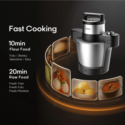 ALL PURPOSE SYINIX SWALLOW MAKER ECO PLUS 6L | AUTOMATIC  BANKU, & FUFU MACHINE