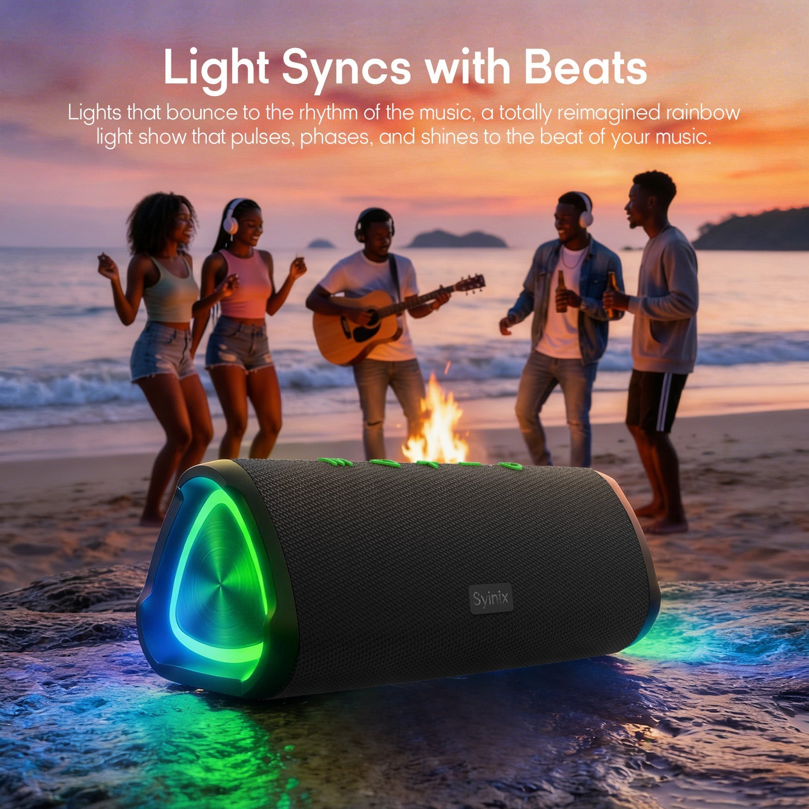 Syinix TROCHI Mini Bluetooth Speaker SYN-V13 – Portable Waterproof Wireless Speaker
