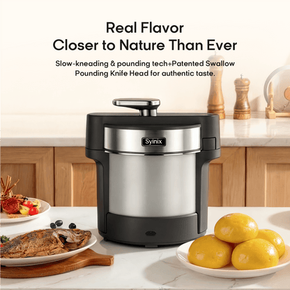 Syinix Swallow Maker Ultra – Smart Automatic Swallow & Food Processing Machine (5L)