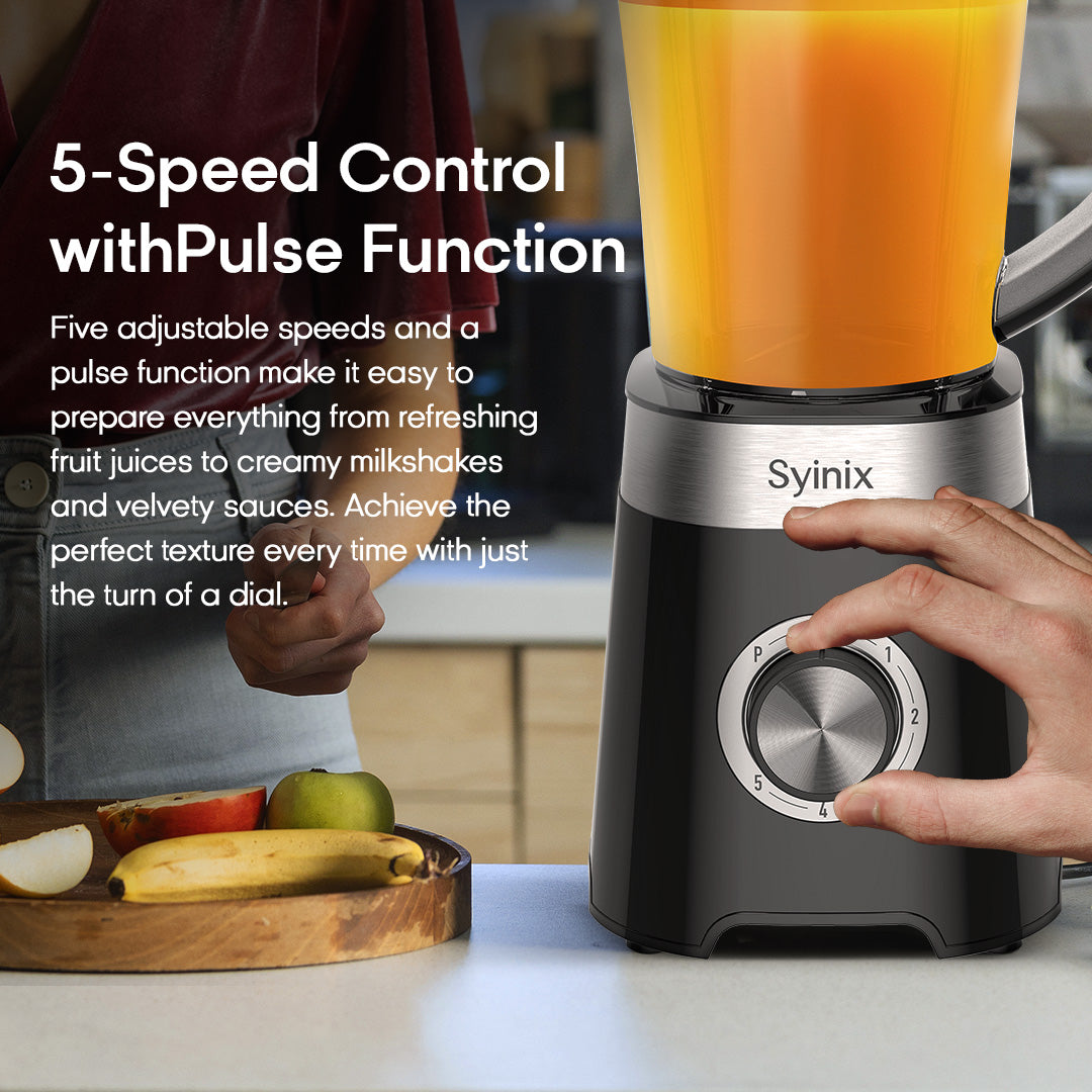 SYINIX BLENDER-2-in-1 High-Speed Blending 700W SBL70E1 – SyinixGhana