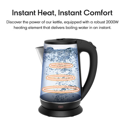 SYINIX KETTLE 2.2L 2000W Boil Dry Protection SKE22U1