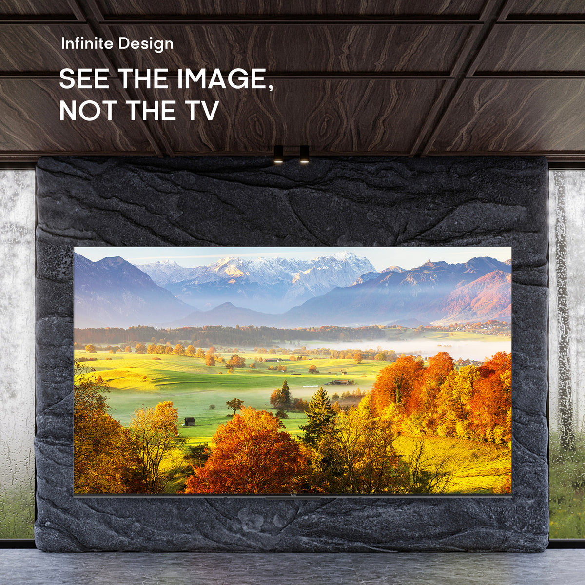 Syinix 55-Inch QLED 4K Frameless Google TV 55Q61H