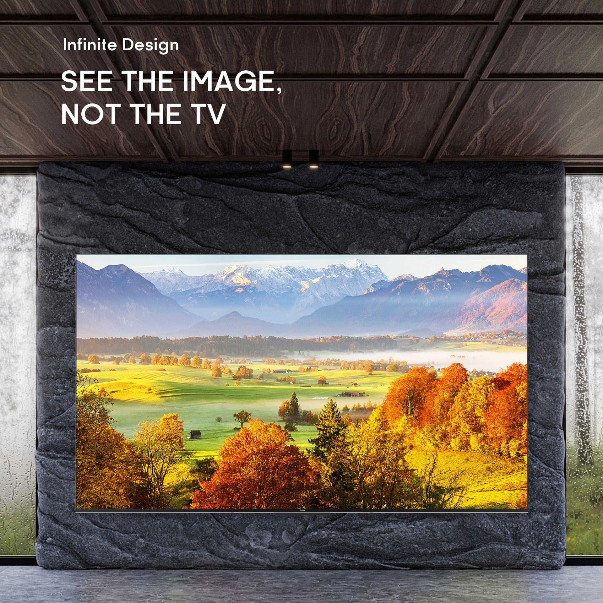 SYINIX 75'' FRAMELESS QLED 4K GOOGLE TV 75Q61