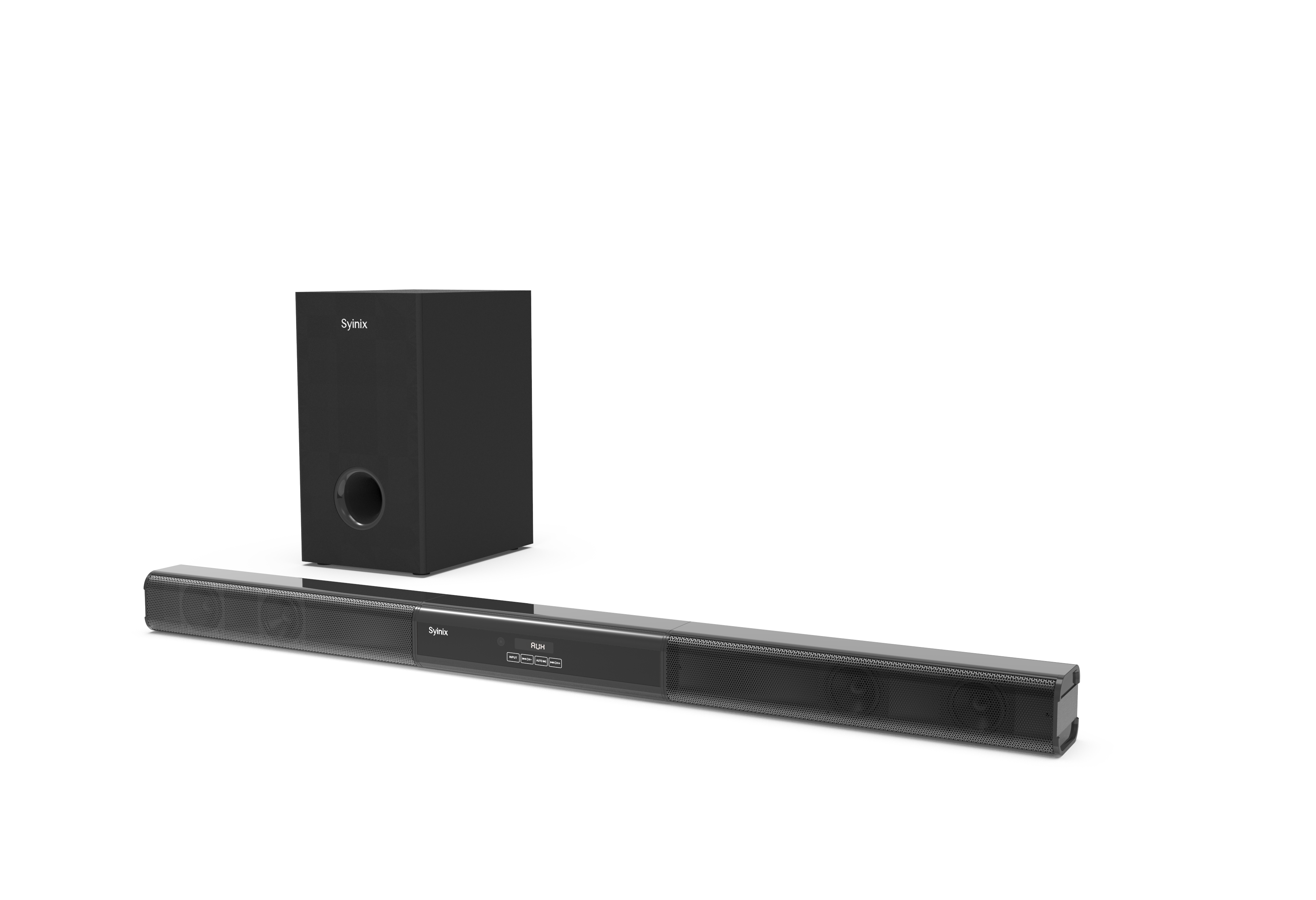 Syinix SYN-S60 Soundbar with Subwoofer – Bluetooth Home Theater Audio System