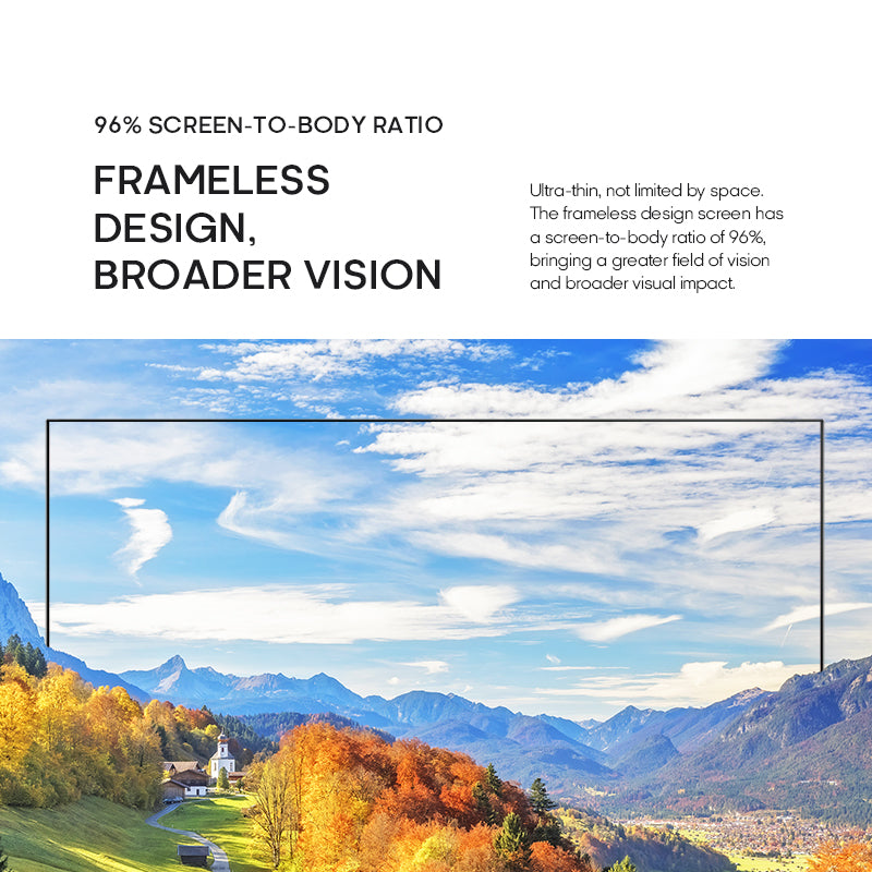 SYINIX 43'' FRAMELESS SMART TV 43S65